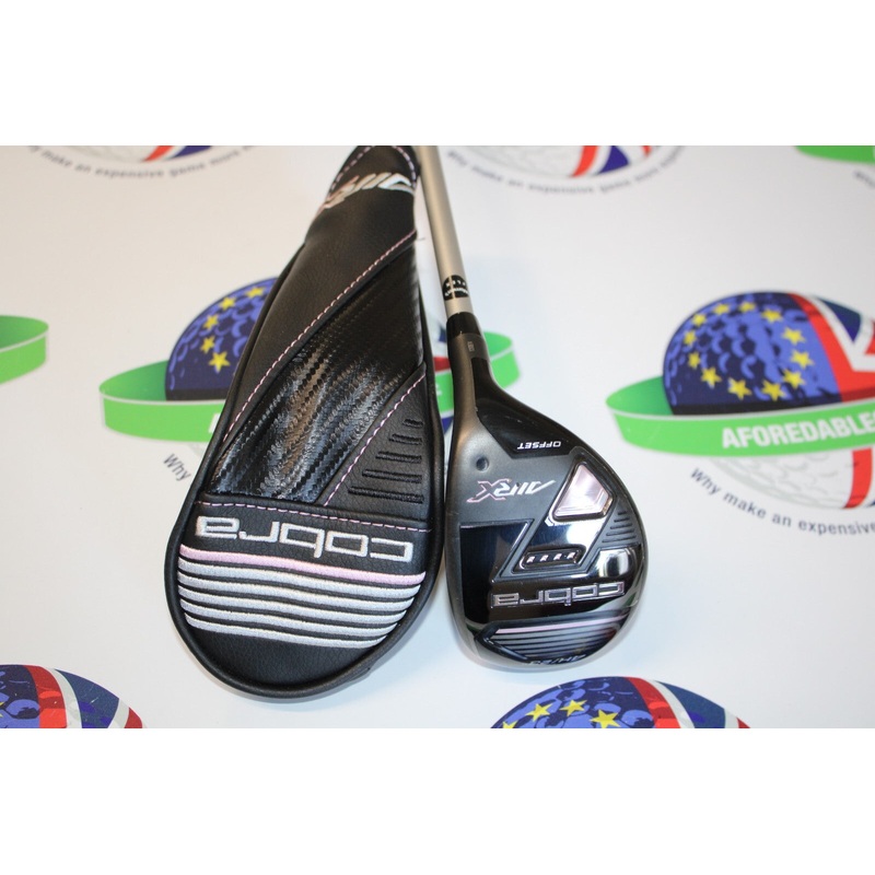 Used Cobra Air X Offset 23 Degree #4 Hybrid Ultralite 45G Graphite Womens Flex