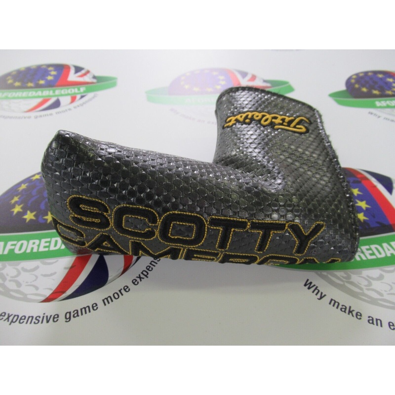 Used Scotty Cameron Golo Blade Putter Head Cover