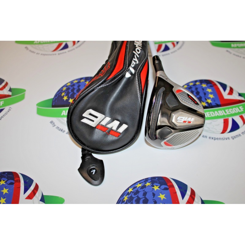 Used Taylormade M6 D-Type 22 Degree 7 Wood Fujikura Airspeeder 45G Regular Flex