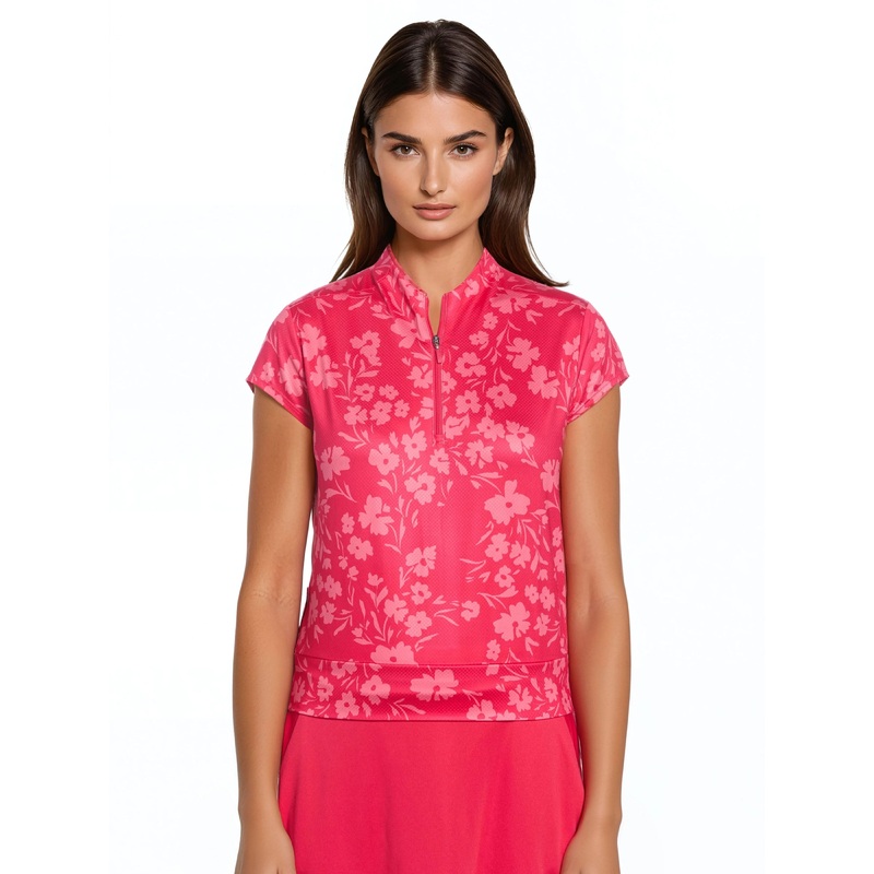 Women’s Summer Floral Golf Shirt