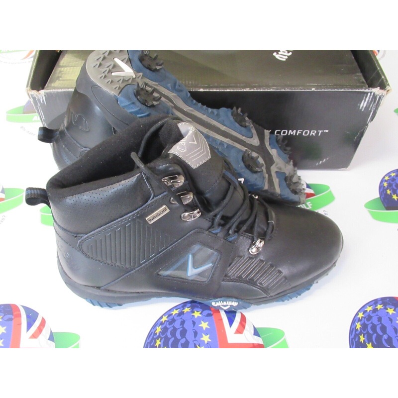 Callaway Chev Series Hurricane Golf Boots Black UK Size 7 Medium Fit