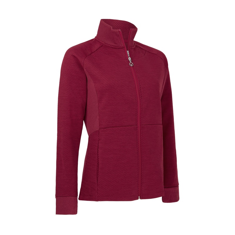 Callaway Women’s Hexagon Lightweight Fleece Golf Jacket