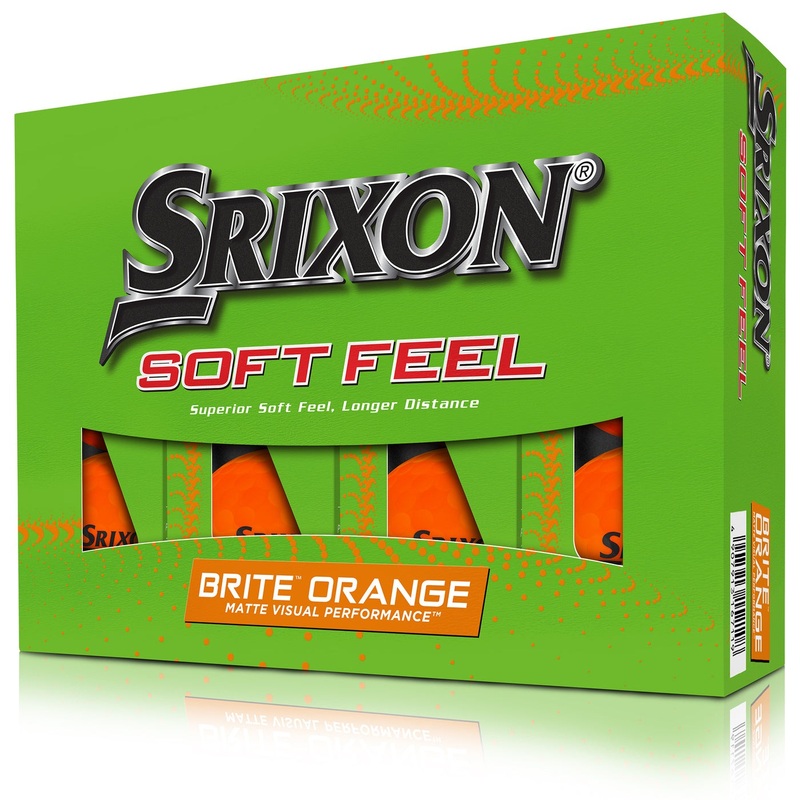 Srixon Soft Feel 13 Brite Golf Balls 1 Doz – Orange