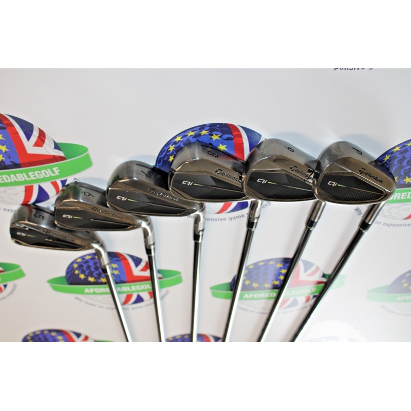 Used Taylormade Qi Gunmetal Limited Edition Iron Set 5-Pw Kbs Max Mt 85G Regular