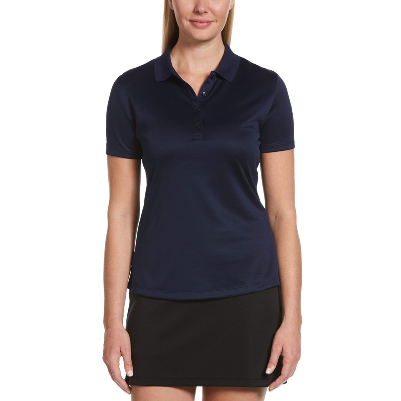 Women’s Swing Tech Solid Polo|Navy|XS|S|M|L|XL|XXL