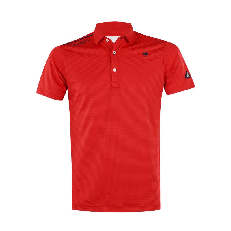 LE COQ SPORTIF GOLF Solid Men’s Polo (Red)