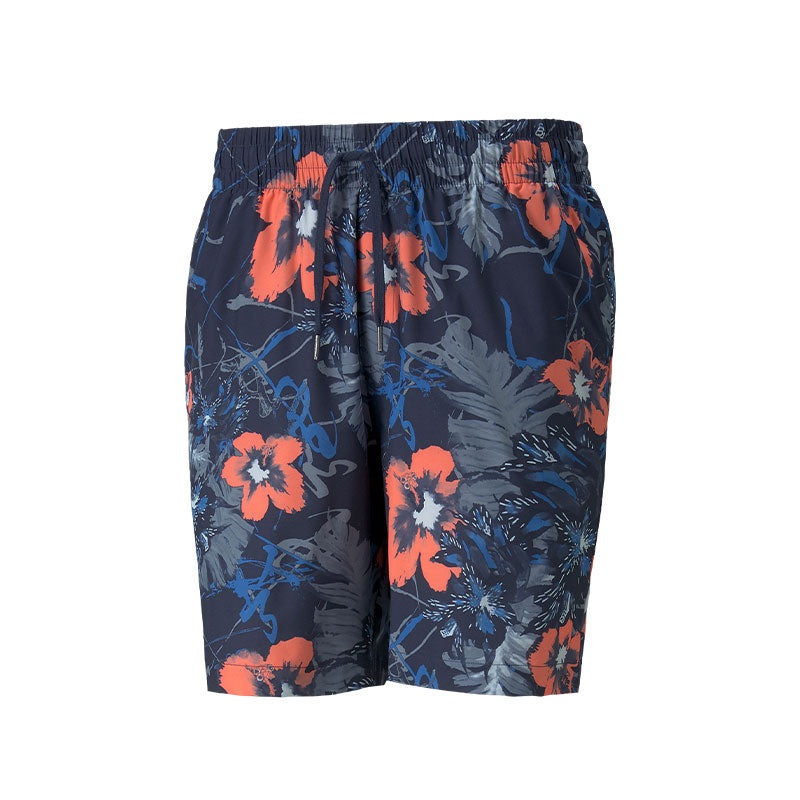 PUMA Nassau Men’s Shorts (Navy Blazer/Hot Coral)