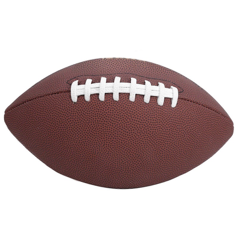 Size 9 PU Brown American Football Rugby Training Ball 405g 1825