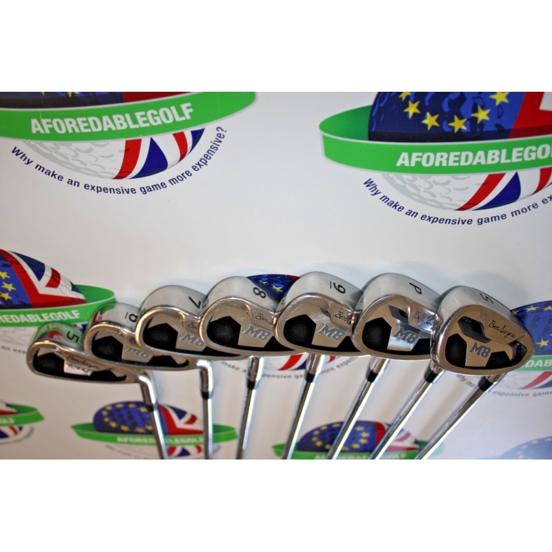 Used Ben Sayers M8 iron set 5-pw-sw steel shafts stiff flex