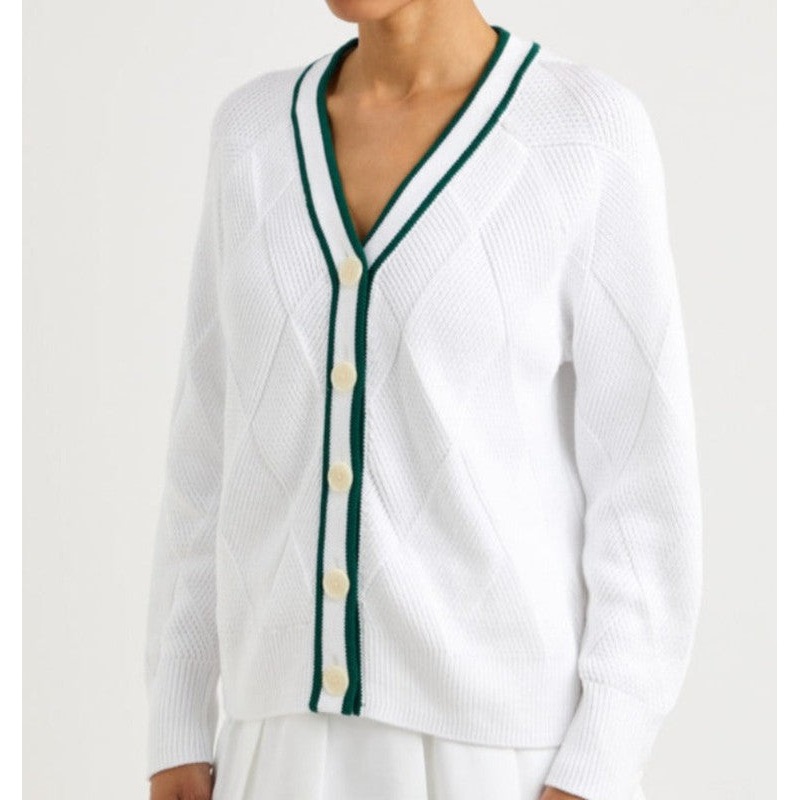 Varley Dorset Cardigan – White