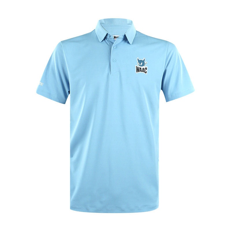 WAAC Athletic Essential Men’s Pique Polo (Light Blue)