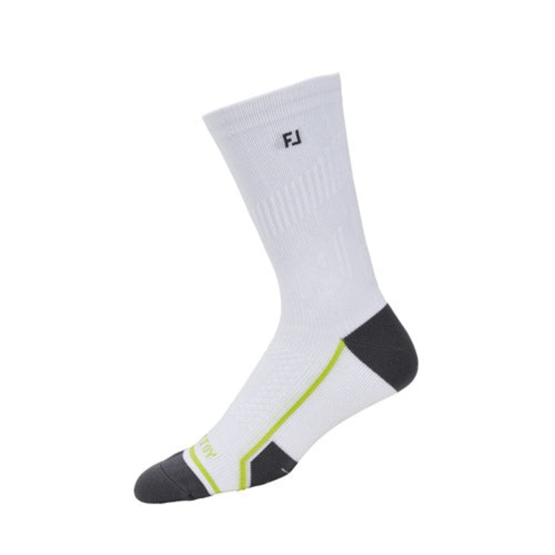 FootJoy Tech D.R.Y Crew Socks – White