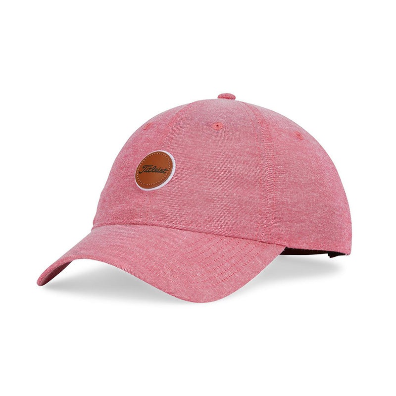 TITLEIST Montauk Oxford Rope Men’s Cap (Red)