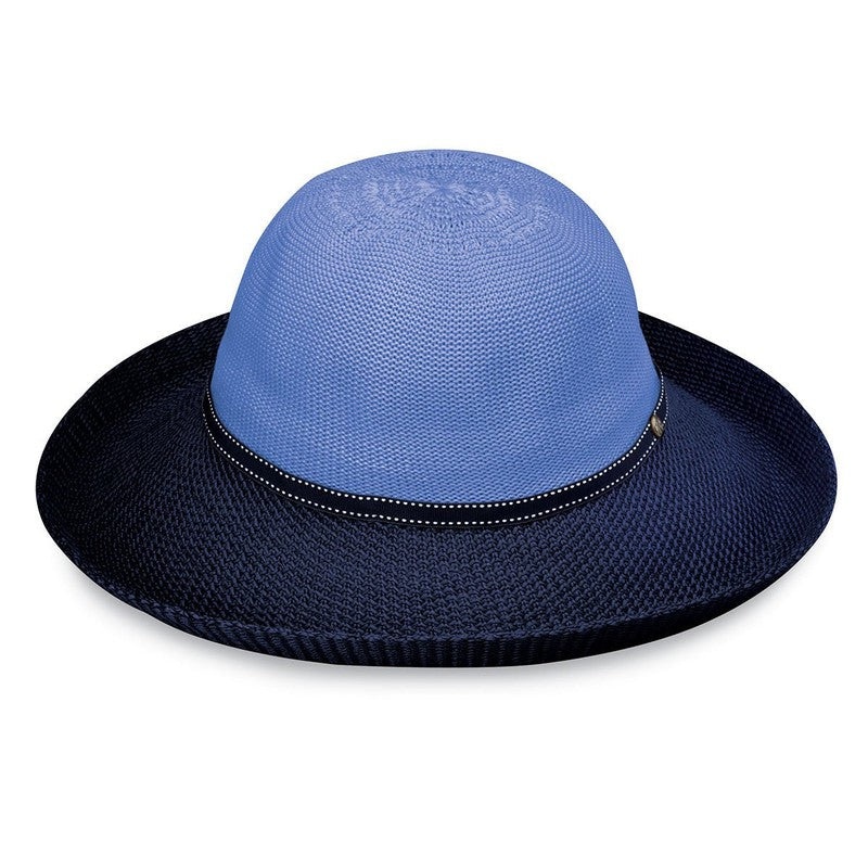 Wallaroo Victoria 2 Tone Hat – Hydrangea/Navy