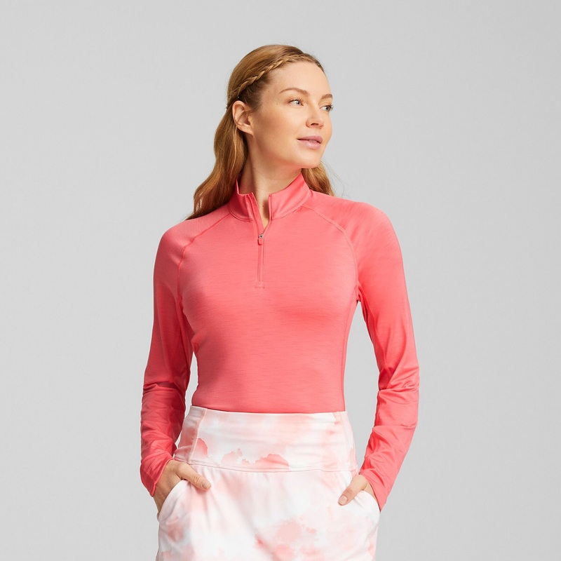 Puma Golf Ladies Long Sleeve YOU-V Top – Last One XL Only Left