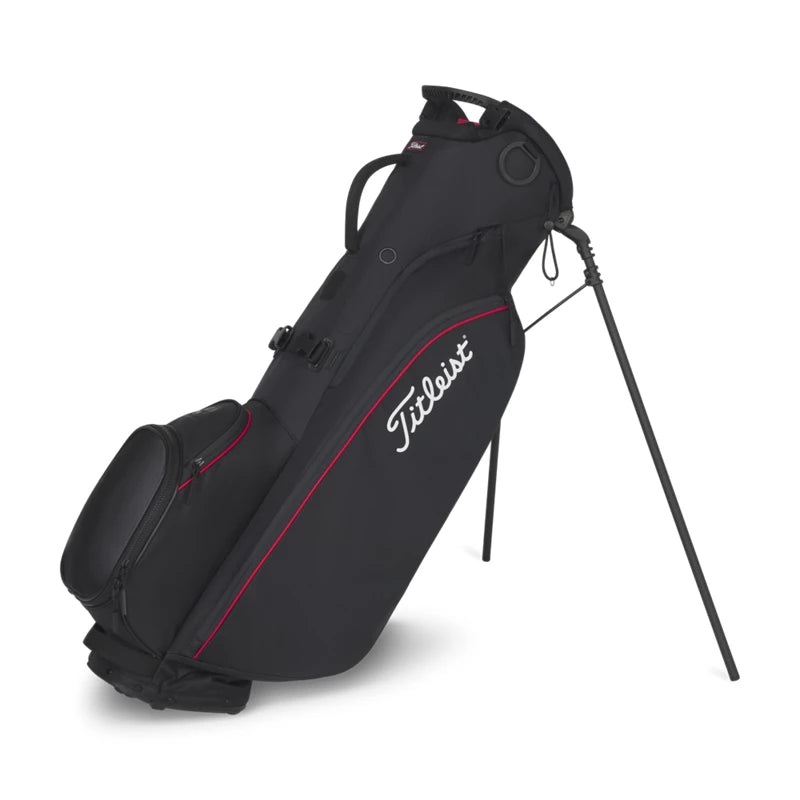 Titleist Players 4 Carbon Stand Bag Black / Red – 25