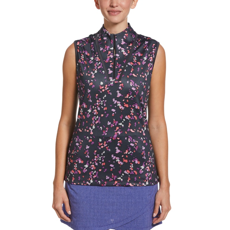 Women’s Dab Print Golf Shirt|Ebony|XS|S|M|L|XL|XXL