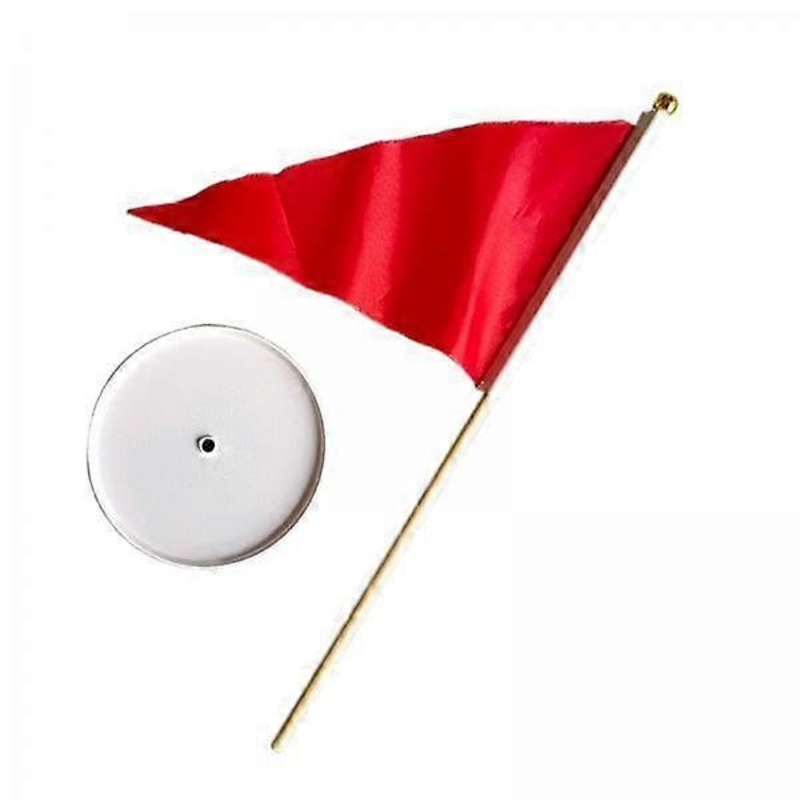 2xGolf Putting Cup Green Flag Flagpole Golf Hole Cup for Indoor Use Diameter