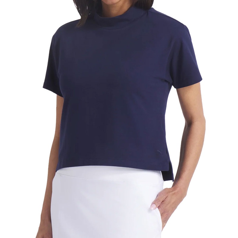 Charlotte Modalon Short Sleeve Top – Deep Navy
