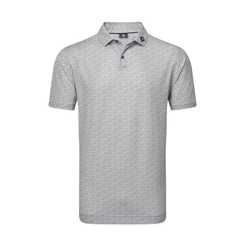 FOOTJOY Bounce Lisle Men’s Polo (Grey)