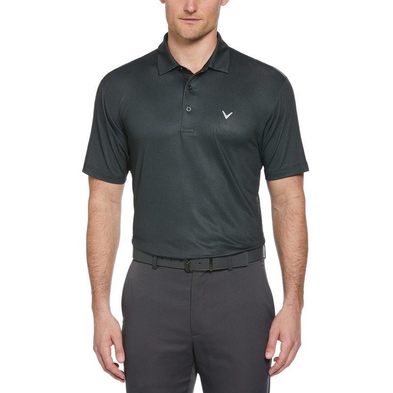 Men’s Gingham Print Golf Polo|River Blue|Green Ash|Candy Pink|Living Coral|Navy|Quarry|Limpet Shell|Vallarta Blue-NO|Black|S|M|L|XL|XXL|XXXL|2XL
