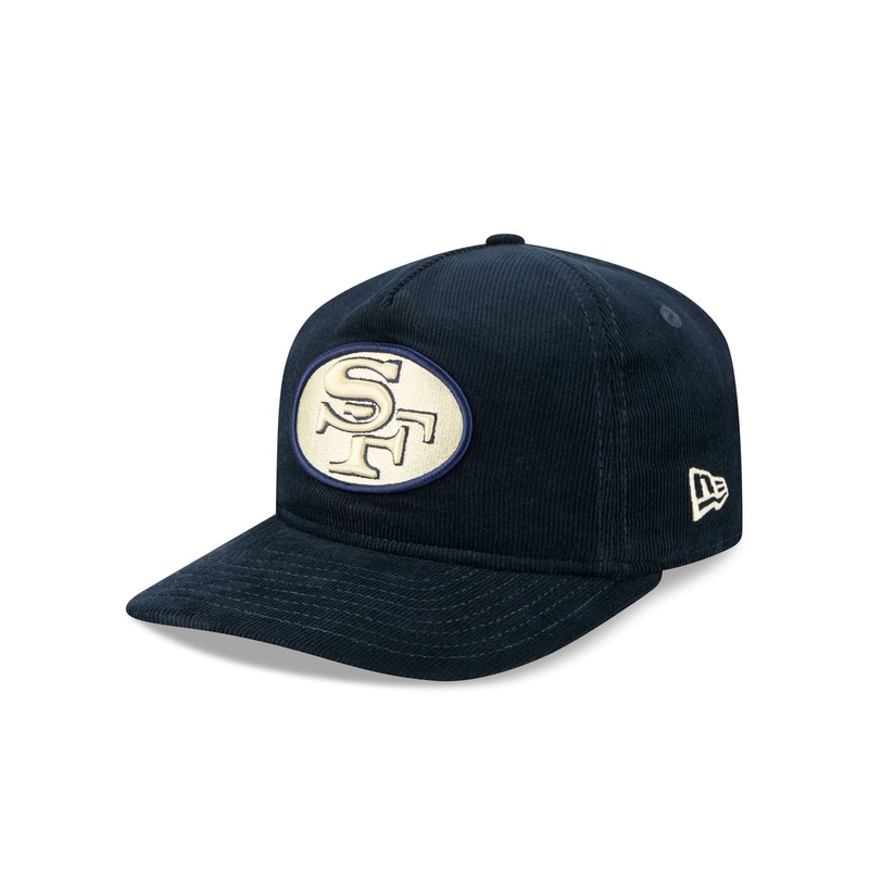 San Francisco 49ers Nostalgic Navy Corduroy 19TWENTY Adjustable Hat