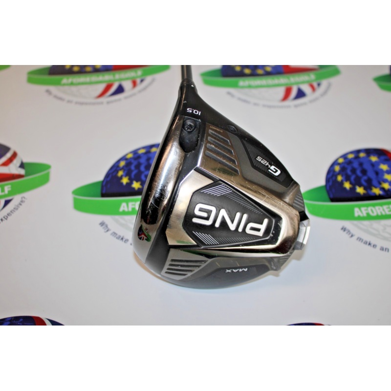 Used Ping G425 Max 10.5 Degree Driver Ping Alta Cb 55G Graphite Shaft Stiff Flex