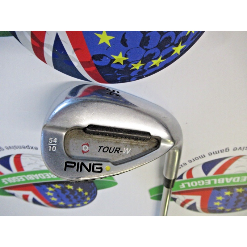 Used Ping Tour-W Yellow Dot 54/10 Wedge Steel Shaft Wedge Flex