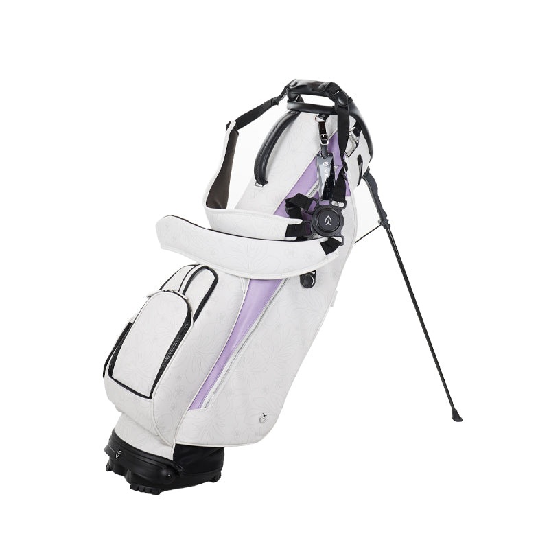 VESSEL 9.5 VLS Lux Stand Bag (White/Lavendar)