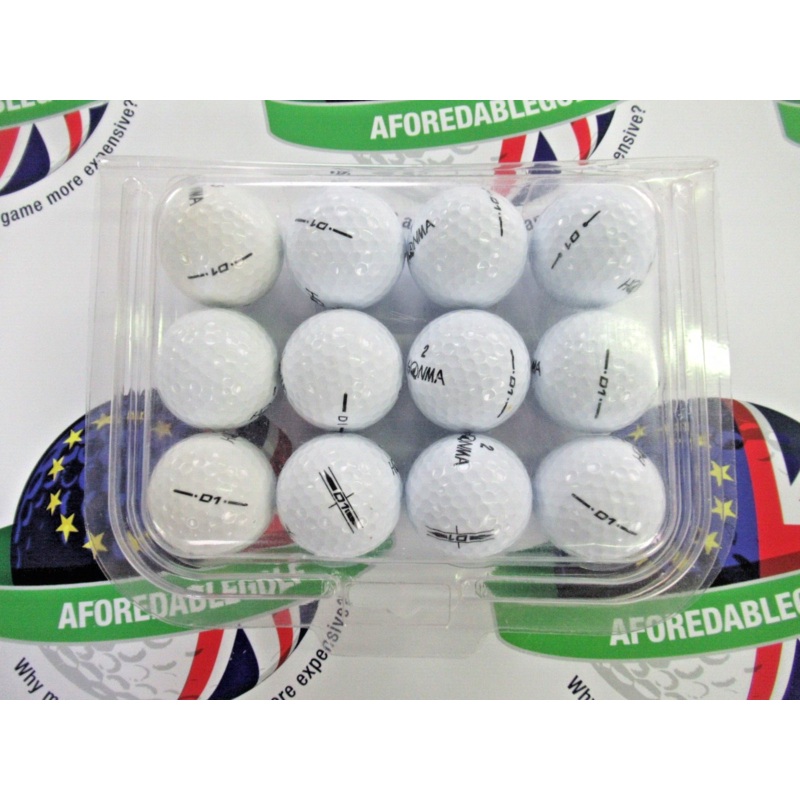 12 Honma D1 Pearl/Pearl 1 Grade Golf Balls