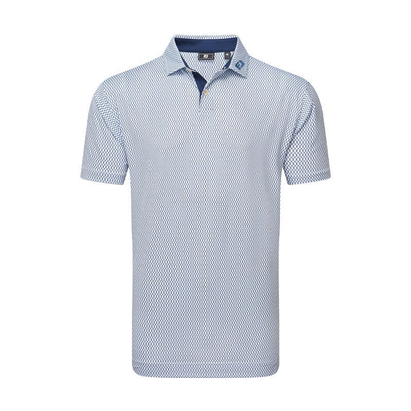 FOOTJOY Irongate Lisle Men’s Polo (Bue)