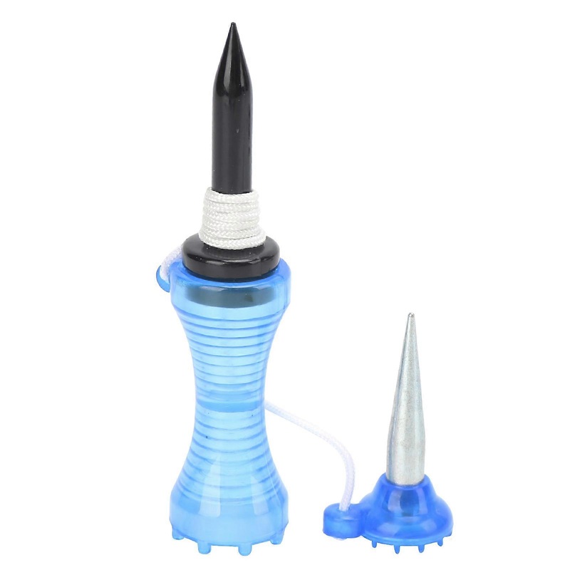 Golf Practice Tees Set Reusable Ball Playing Holder for Driving Range and Practice MatBlue