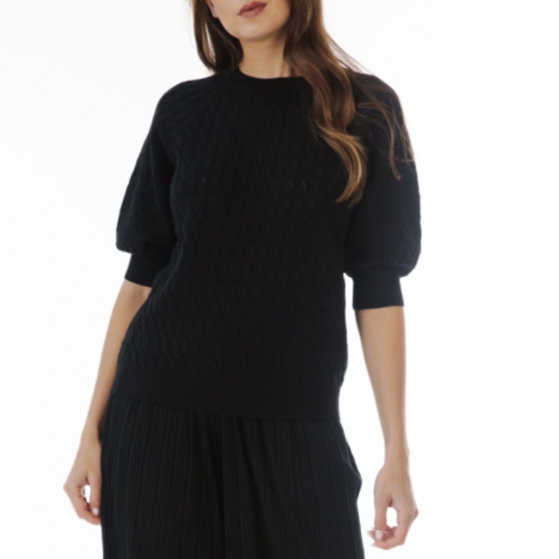 Paper Label Joseph Raglan Pullover – Black