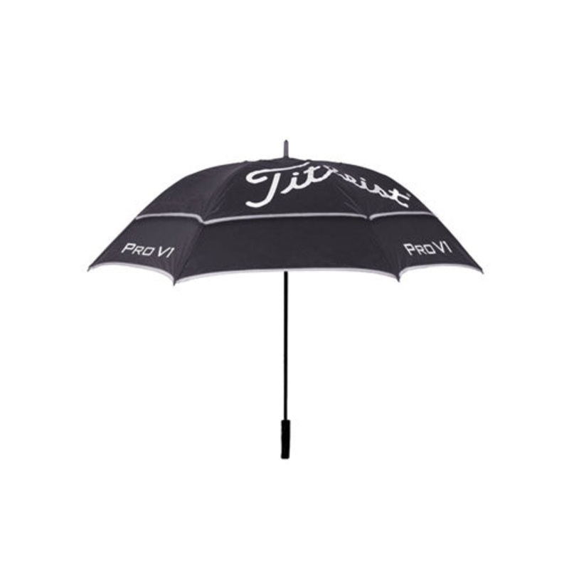 Titleist Tour 68 2023 Double Canopy Umbrella – Black