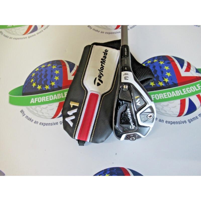 Used Taylormade M1 19 Degree #3 Hybrid Diamana D+90 Hy Graphite X Flex