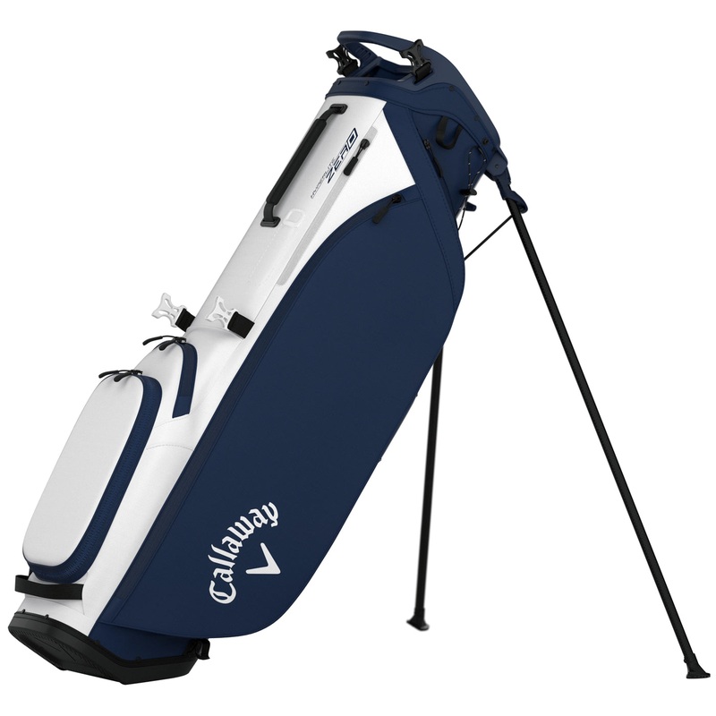 Callaway HyperLite Zero Stand Bag ’25 – White/Deep Sea