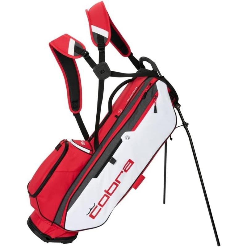 Cobra Ultralight Pro stand bag red/grey/white