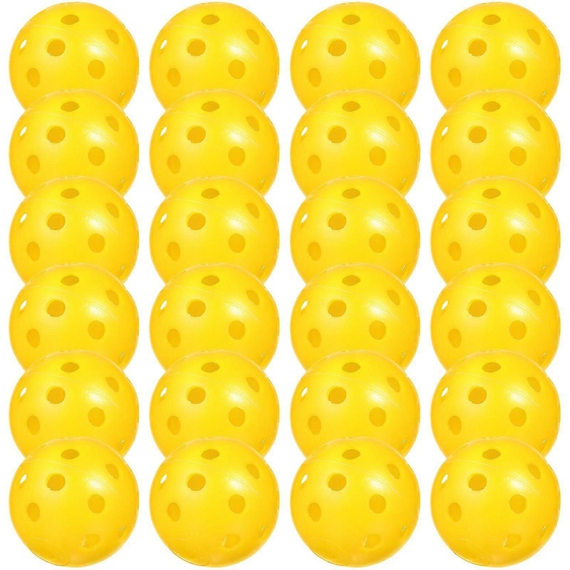 24pcs Golf Practice Balls Airflow Golf Balls Plastic Golf Balls Golf Training Balls Golfing Accessories