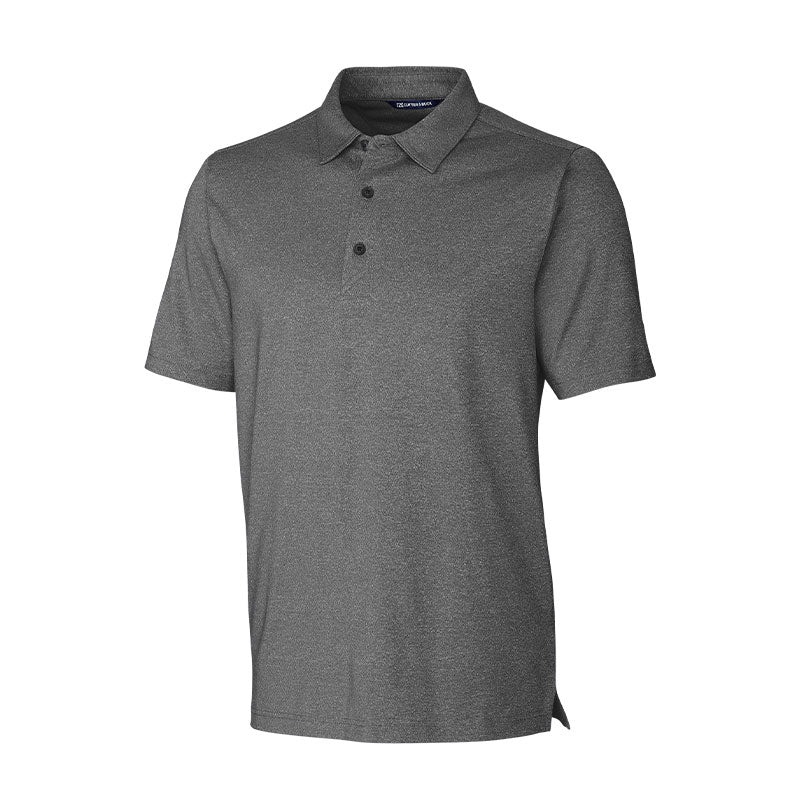 CUTTER & BUCK Forged Heather Men’s Polo (Charcoal Heather)