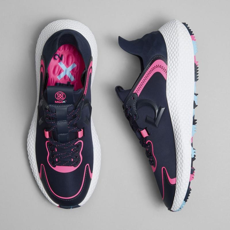G/FORE Nylon MG4X2 Golf Shoe – Twilight/Pink