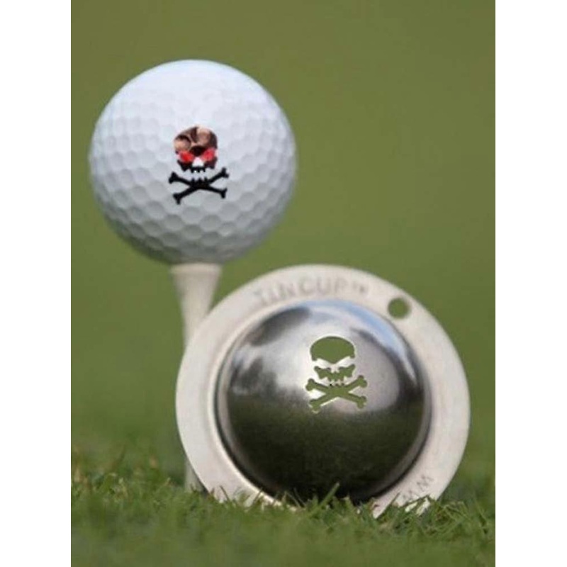 Tin Cup Golf Ball Marker – Custom Alignment Tool – Personalized Golf Accessories