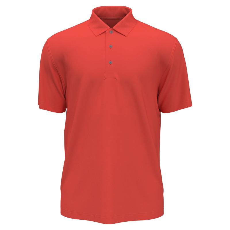Boys AirFlux Solid Mesh Golf Polo