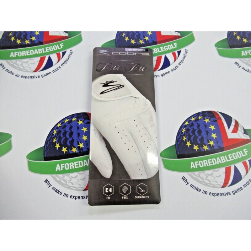 Cobra Pur Tour Cabretta Leather Left Hand Golf Glove Size Small