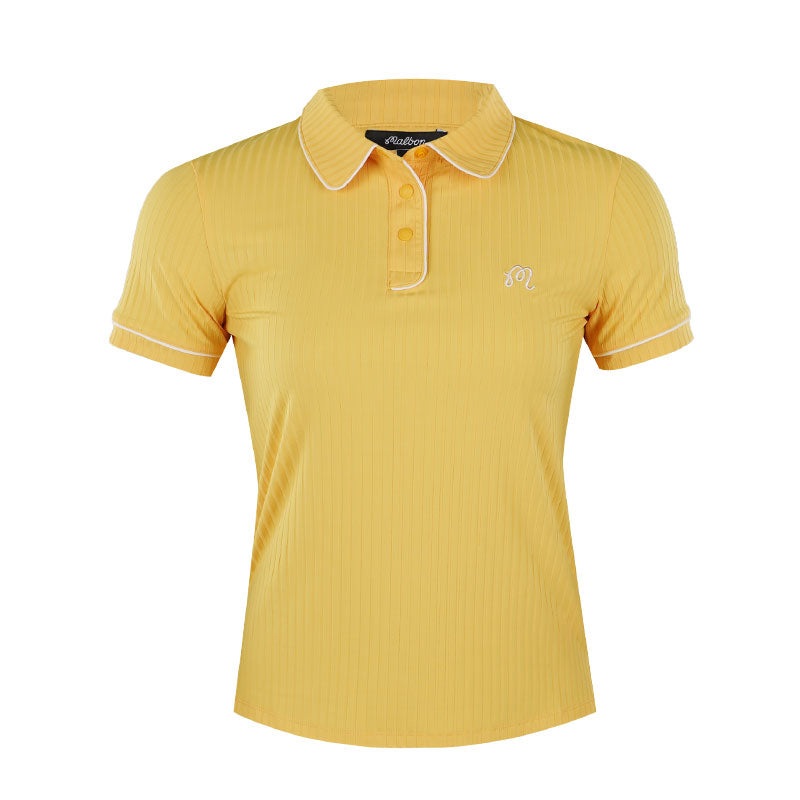 MALBON GOLF Anna Women’s Polo (Gold)