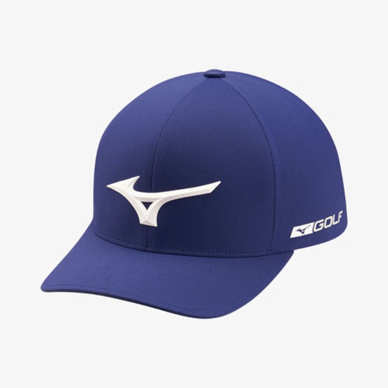 Mizuno Tour Delta Fitted Cap – Royal Blue