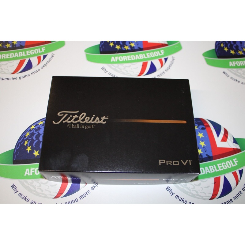 New 12 Titleist Pro V1 Golf Balls