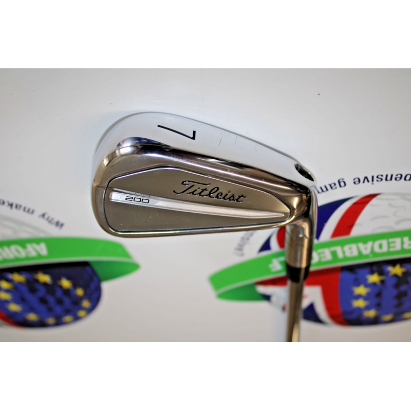 Titleist T200 Demo 7 Iron True Temper Amt Black S300 Steel Shaft Stiff Flex