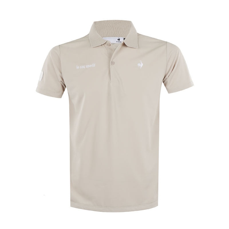 LE COQ SPORTIF GOLF New Basic Men’s Polo (Beige)