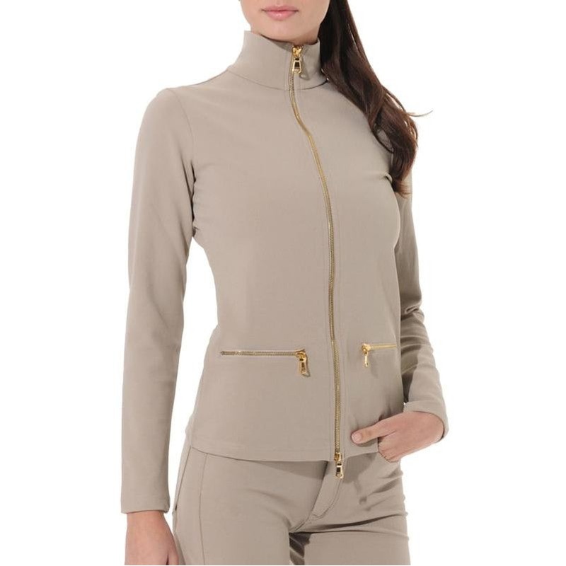 MDC Stretch Zip Jacket – Taupe