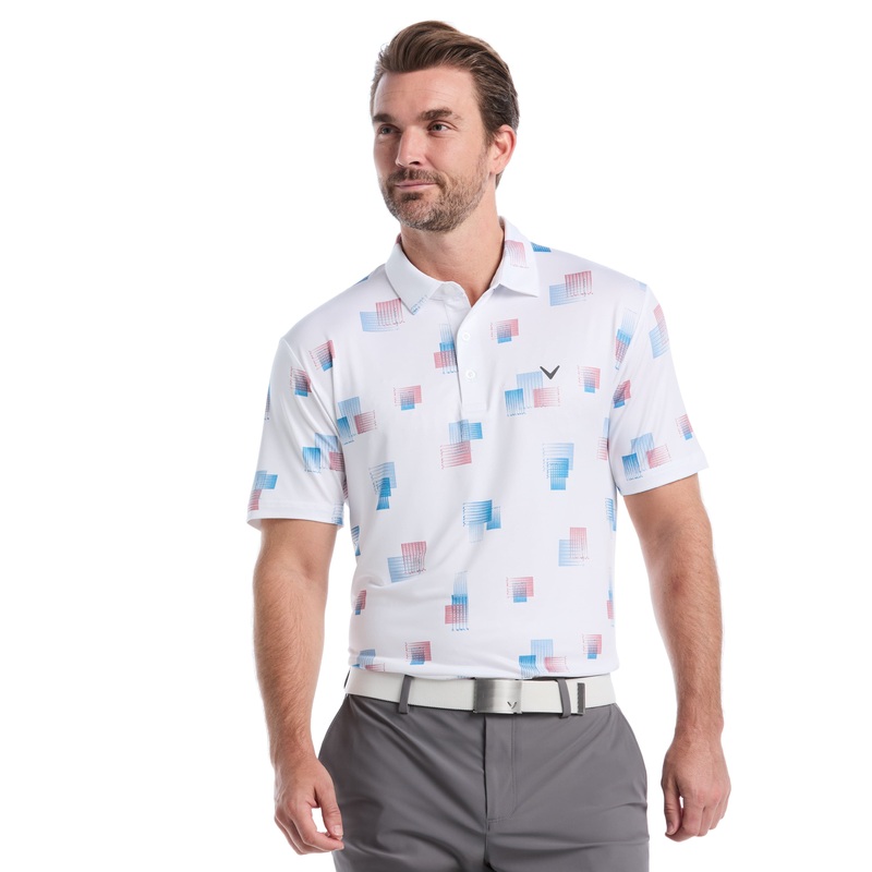 Men’s 8 Essential Clubs Print Polo